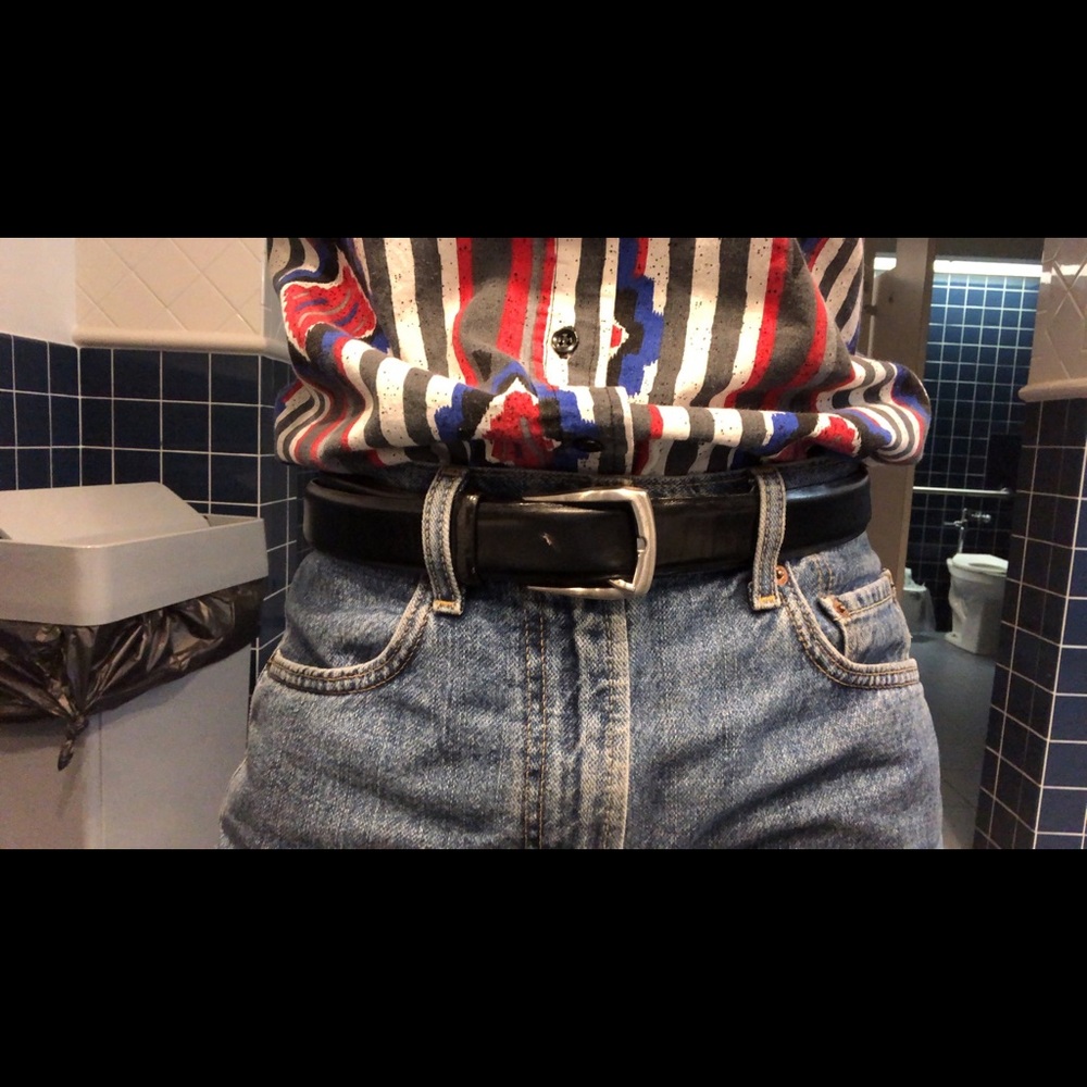 90s patterned button down - Picture 2 of 3